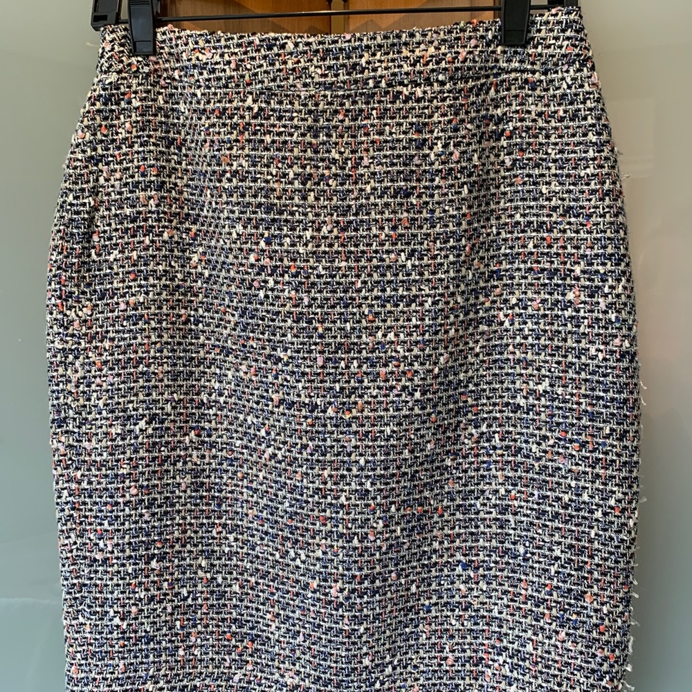 Sandro spring tweedy skirt